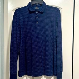 Polo Ralph Lauren mens M long sleeve polo custom slim fit